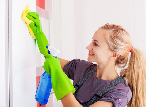 Regular cleaning service in a Notting Hill home with period property details