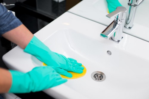 Specialist stain cleaning for a commercial space in Nottinghill