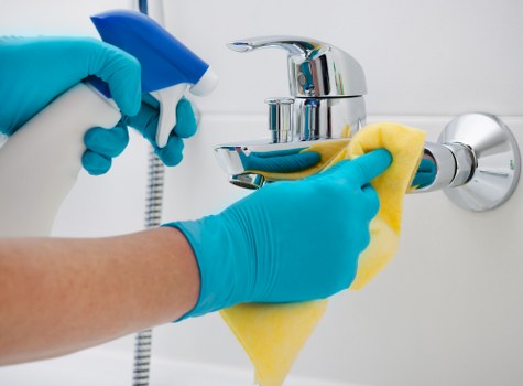 Local cleaning team working around access challenges in Notting Hill